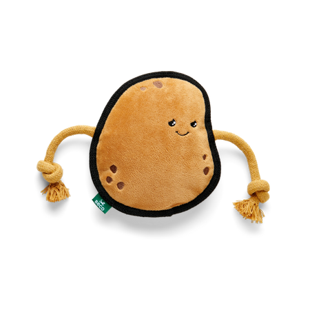 Plush Potato Dog Toy