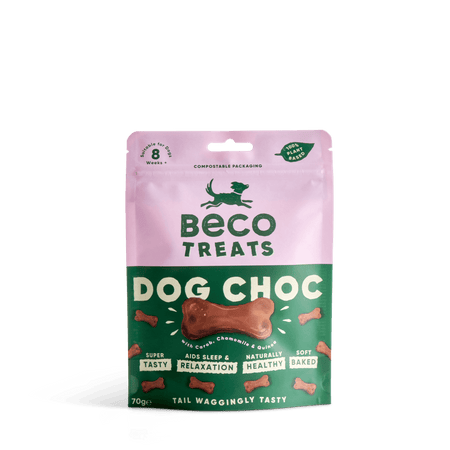 Dog Choc Treats with Carob, Chamomile & Quinoa