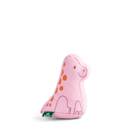 Pink Baby Dinosaur Dog Toy