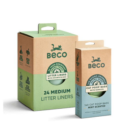 Cat Clean-Up Kit with Medium Liners
