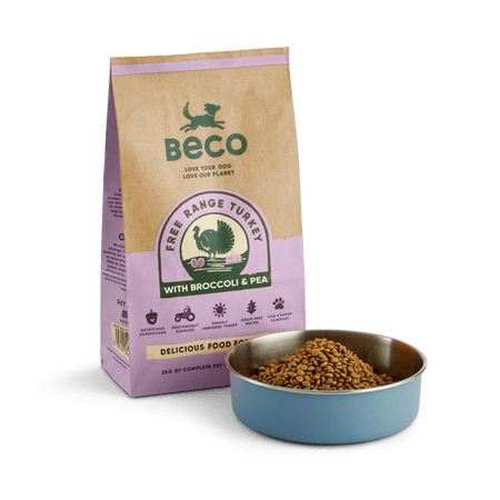 Small Breed Turkey Dry Food with Broccoli & Peas