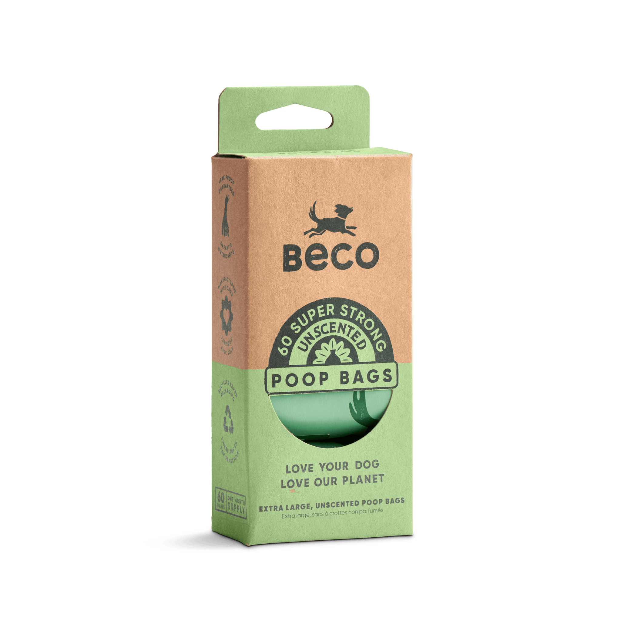 Environmental top poop bags