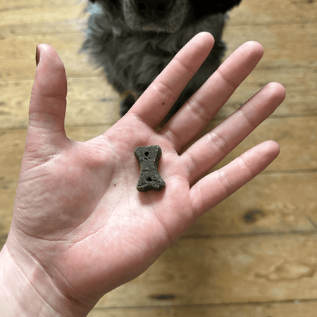 Dog Choc Treats with Carob, Chamomile & Quinoa